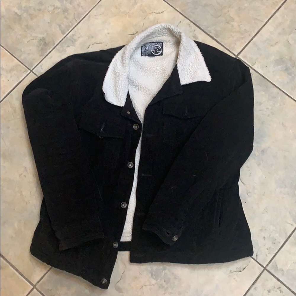 Corduroy Sherpa Lined Jacket